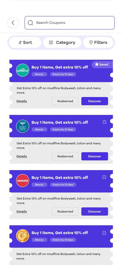 Dealora coupon app built by Soonlay